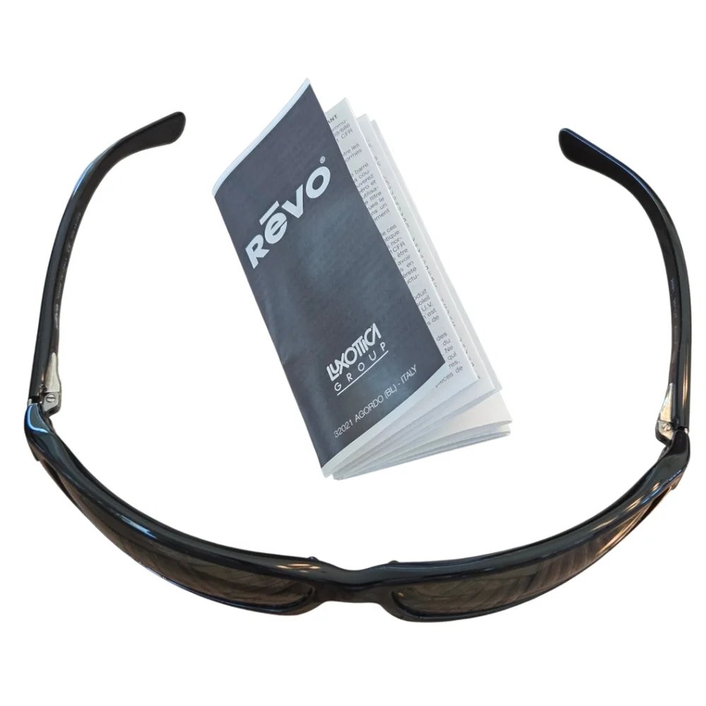 Revo Polarized Wrap Sunglasses ITALY 2031 301/J7 62[]14 115 with Case Unworn - Picture 10 of 16